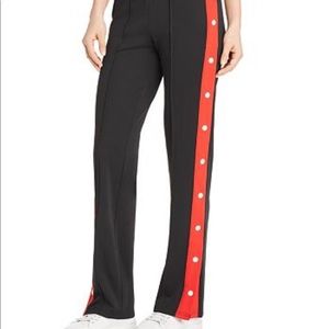 Sunset and Spring high waisted track pants